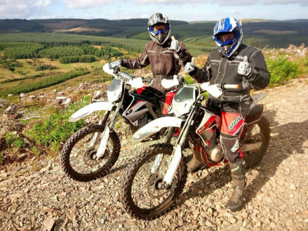group off road motorcycle experience