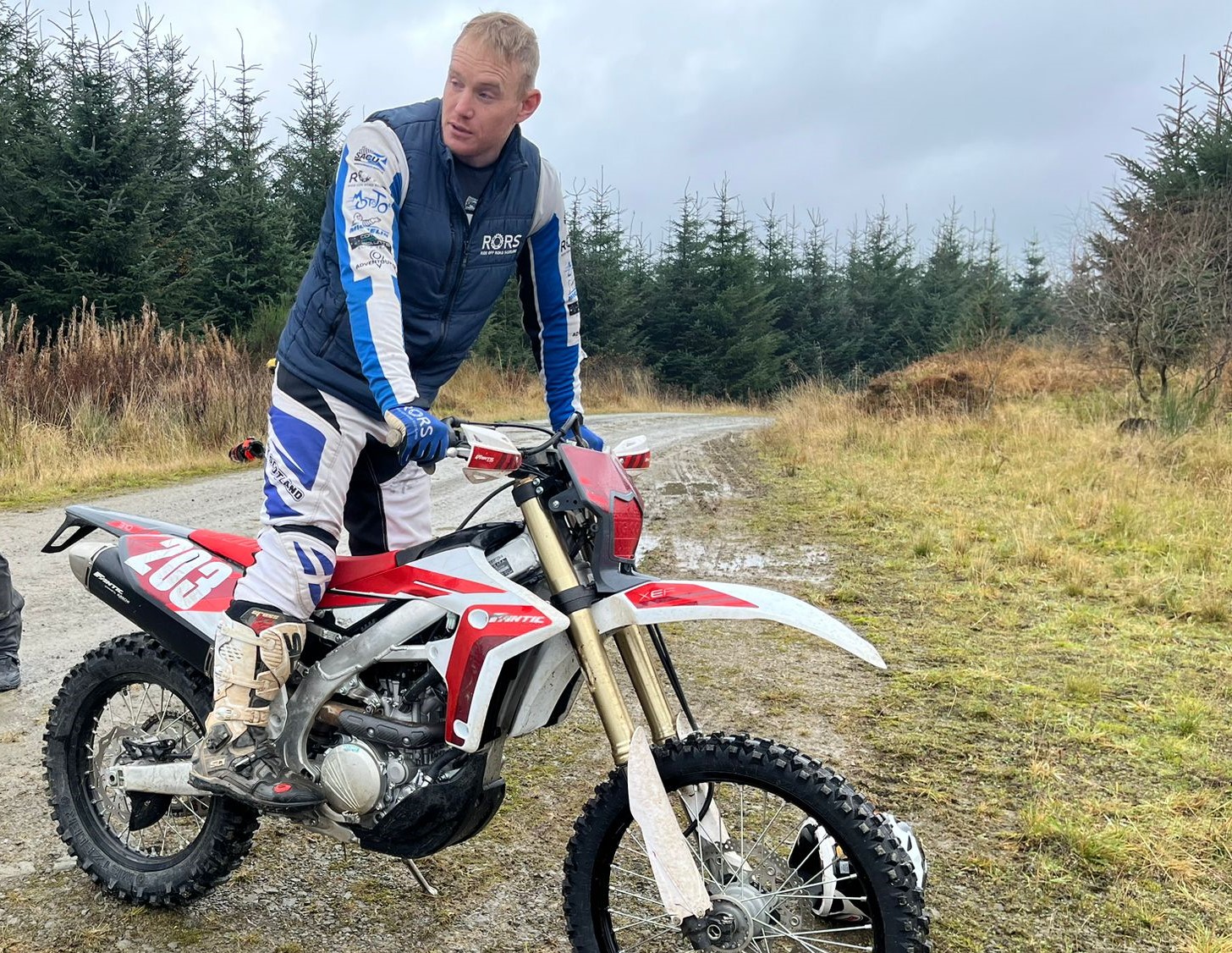 group enduro weekend in scotland